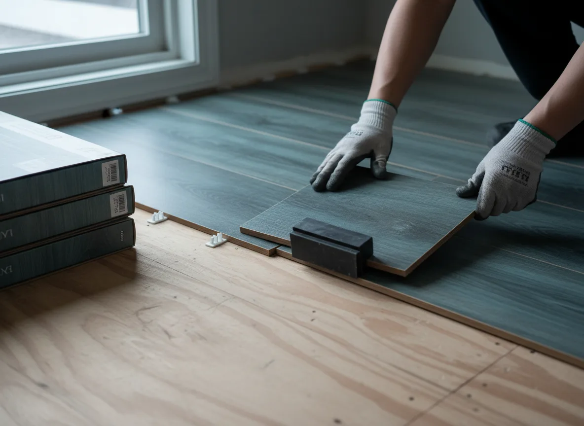 Luxury Vinyl Plank Installation company in Wood, SD